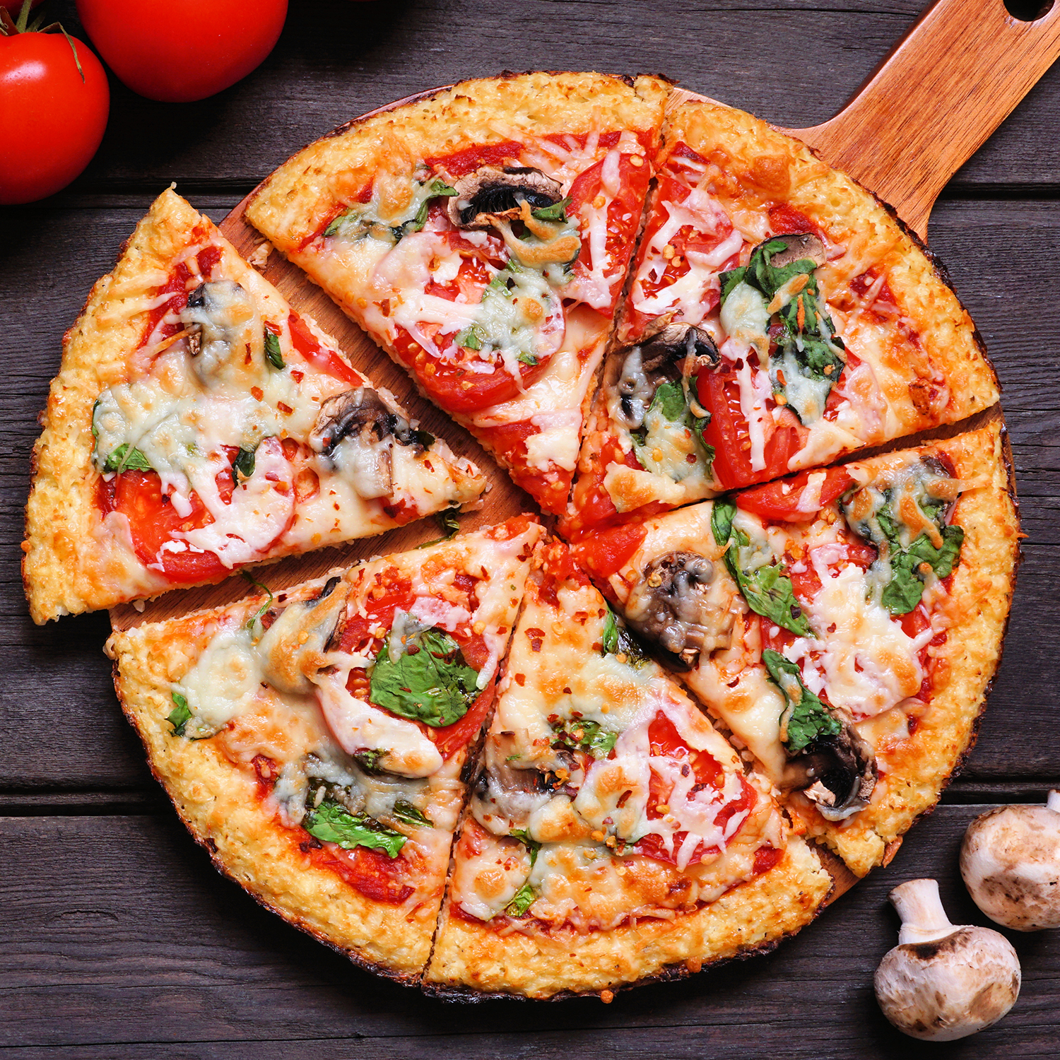 Gluten Free Vege Pizza Recipe Image